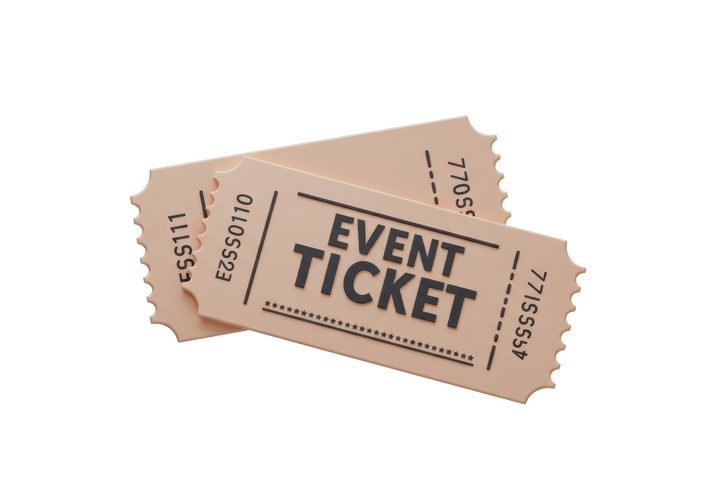 Isolated Event Tickets for Admission and Entry
